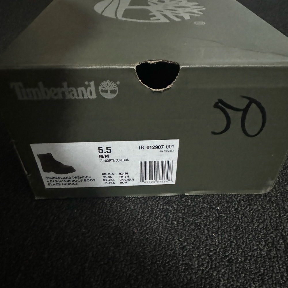 Timberland youth size 5.5